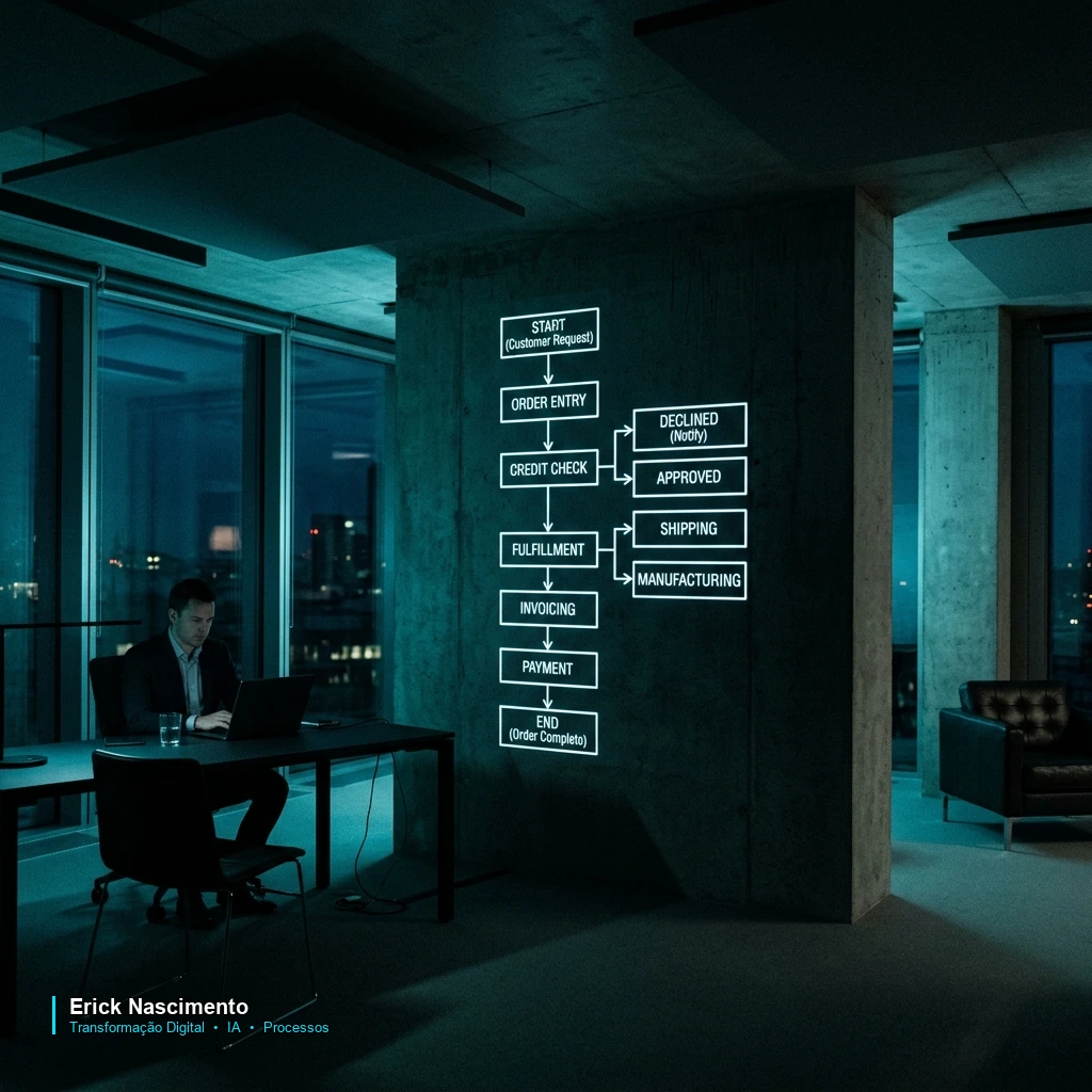 Quando um cliente pediu IA e entreguei BPM [Série: Bastidores da Transformação Digital]
